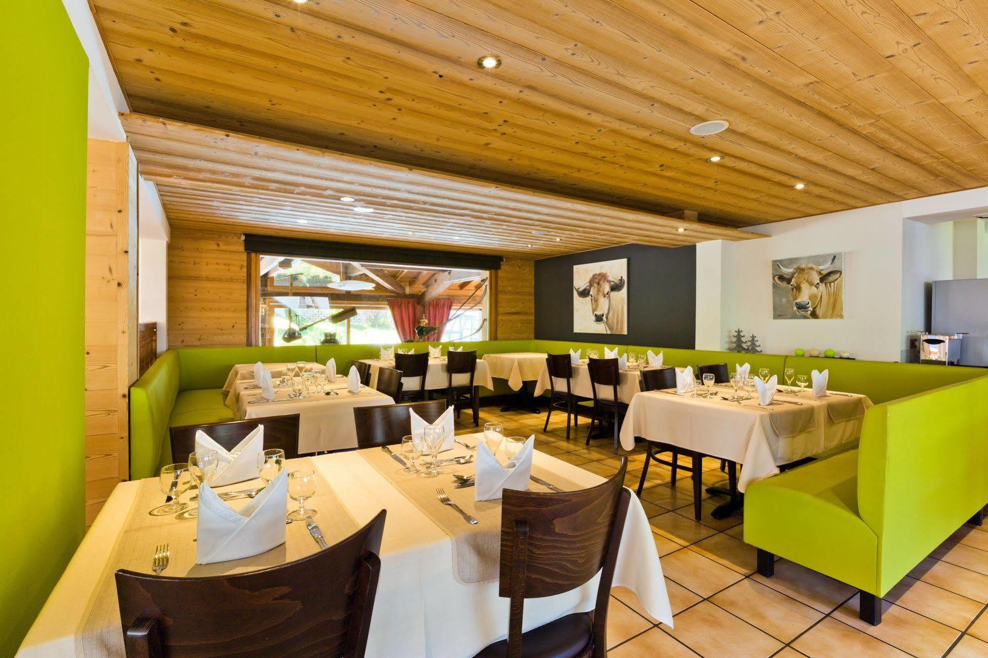 Hotel Les Bruyeres มอร์ซีน ภายนอก รูปภาพ